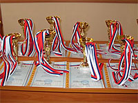 Награждение по итогам соревнований