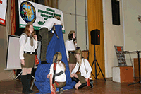 Конкурс инсценированной военно-патриотической песни «Во славу Отечества».